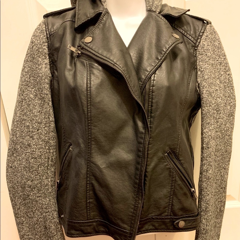 Faux Leather Jacket